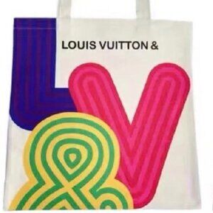 Louis Vuitton & Exhibition Exclusive Shenzhen Event Canvas Eco Tote Bag